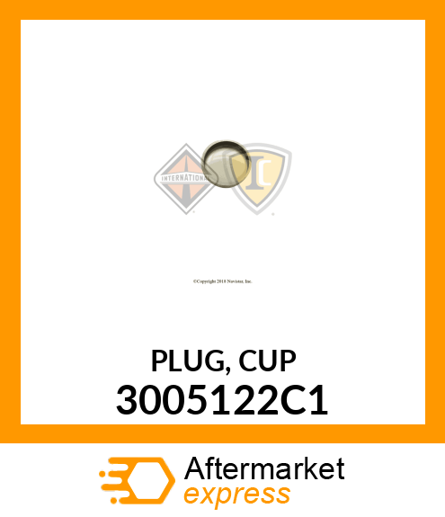 PLUG, CUP 3005122C1