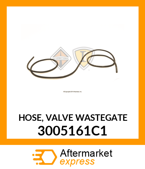 HOSE, VALVE WASTEGATE 3005161C1