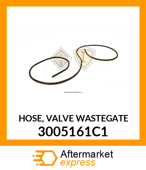 HOSE, VALVE WASTEGATE 3005161C1