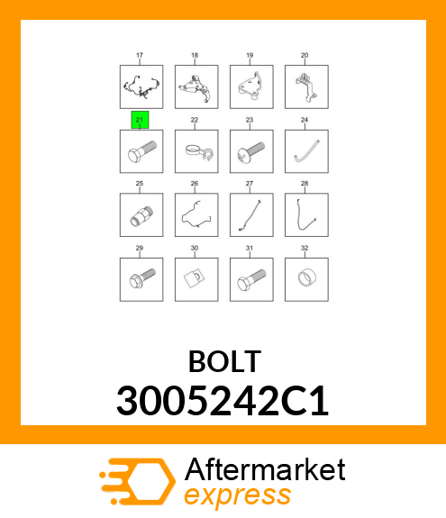 BOLT 3005242C1