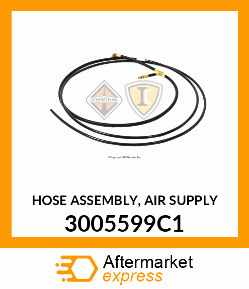 HOSE ASSEMBLY, AIR SUPPLY 3005599C1