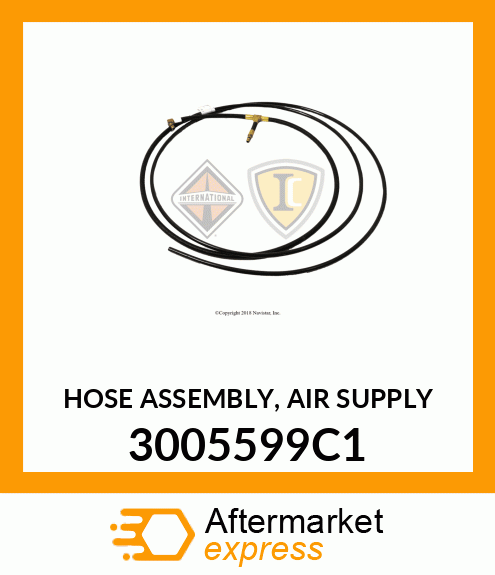 HOSE ASSEMBLY, AIR SUPPLY 3005599C1