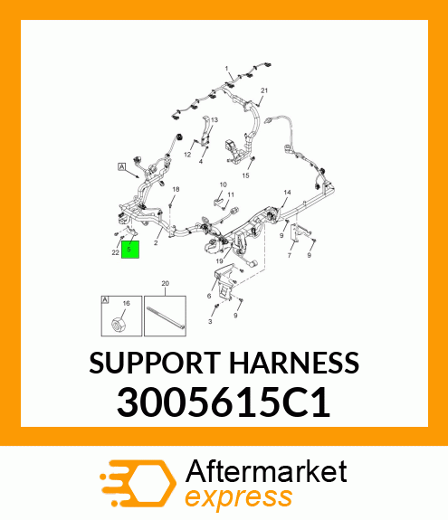 SUPPORT HARNESS 3005615C1