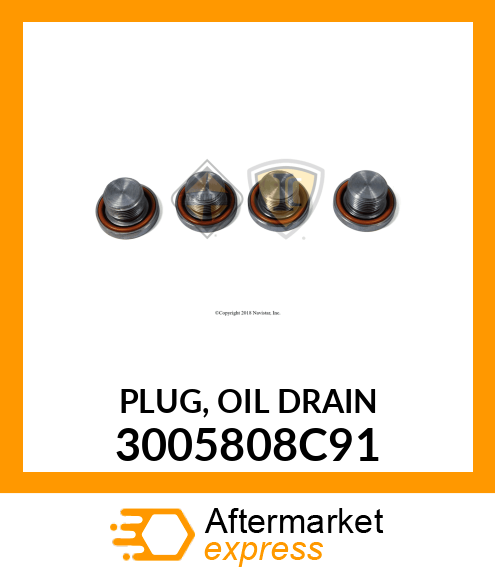 PLUG, OIL DRAIN 3005808C91