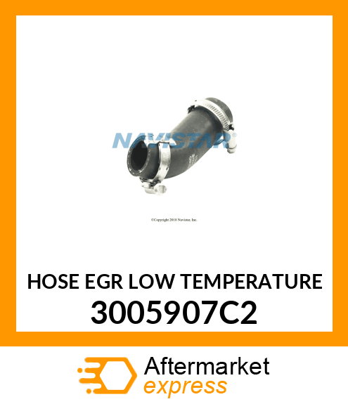 HOSE EGR LOW TEMPERATURE 3005907C2