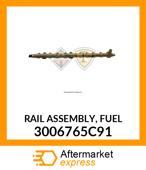 RAIL ASSEMBLY, FUEL 3006765C91
