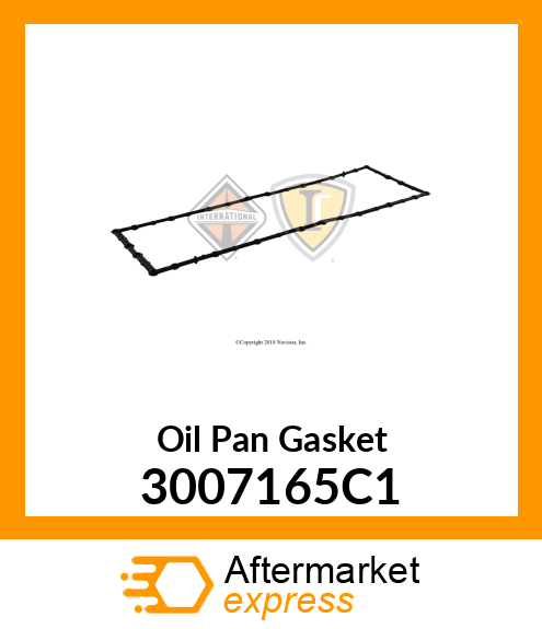 Oil Pan Gasket 3007165C1