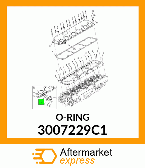 O-RING 3007229C1