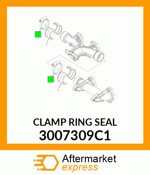CLAMP RING SEAL 3007309C1