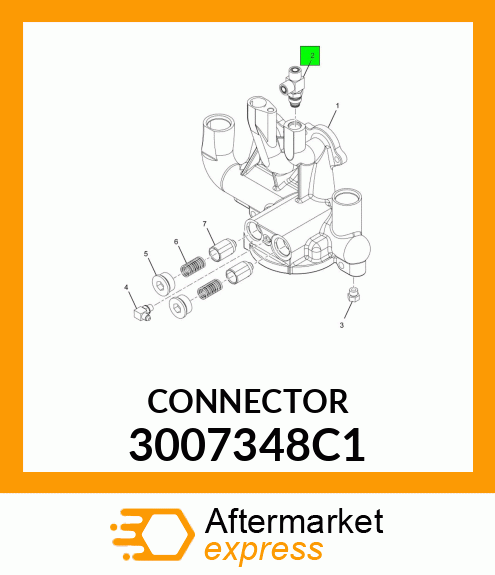 CONNECTOR 3007348C1