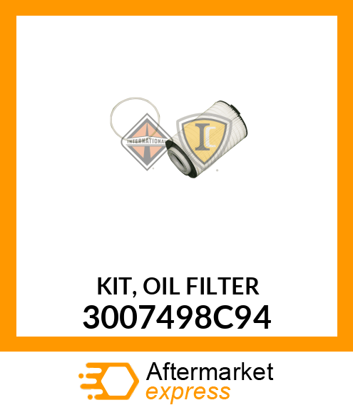 KIT, OIL FILTER 3007498C94