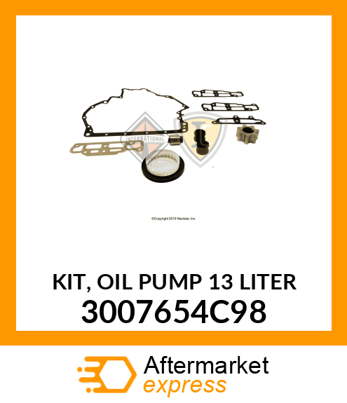 KIT, OIL PUMP 13 LITER 3007654C98