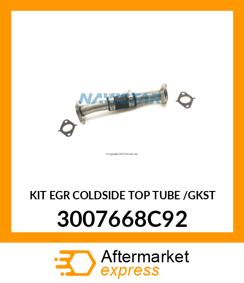 KIT EGR COLDSIDE TOP TUBE /GKST 3007668C92