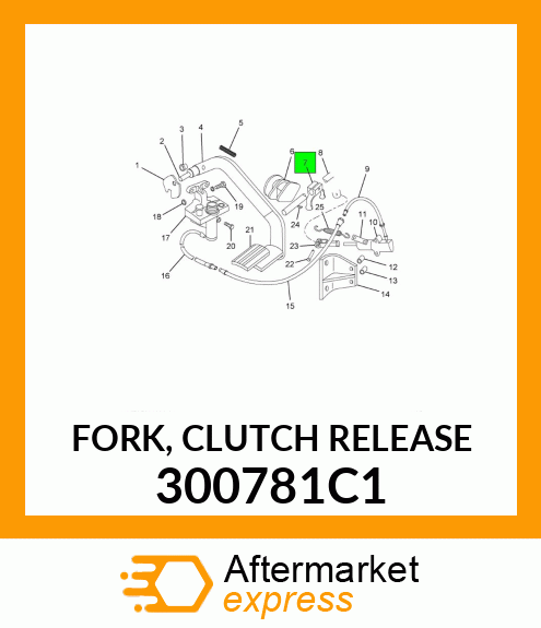 FORK, CLUTCH RELEASE 300781C1