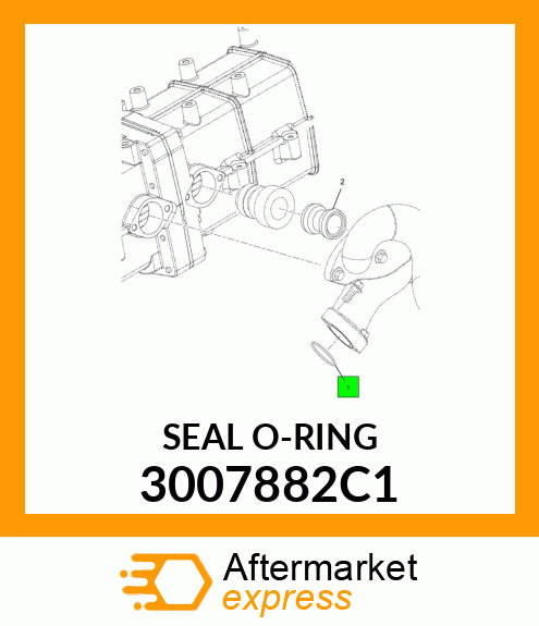 SEAL O-RING 3007882C1