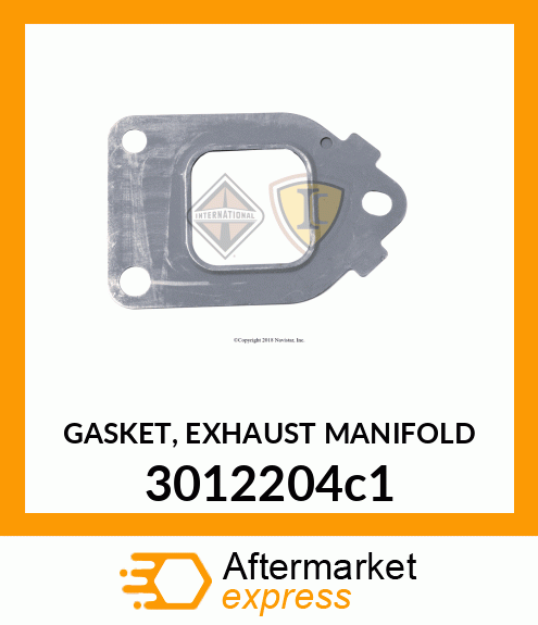 GASKET, EXHAUST MANIFOLD 3012204C1