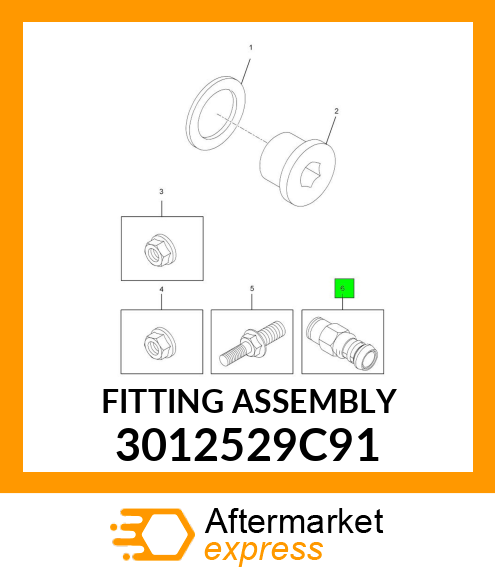 FITTING ASSEMBLY 3012529C91