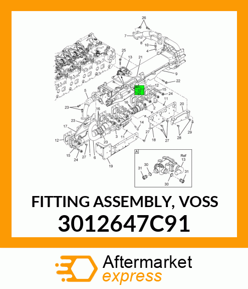 FITTING ASSEMBLY, VOSS 3012647C91