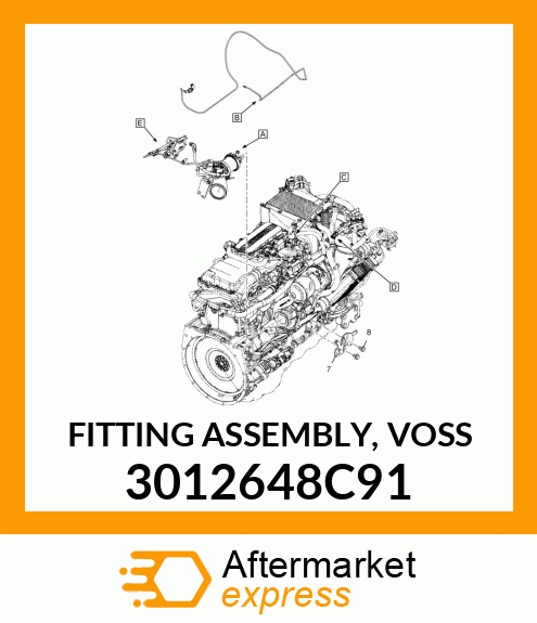 FITTING ASSEMBLY, VOSS 3012648C91