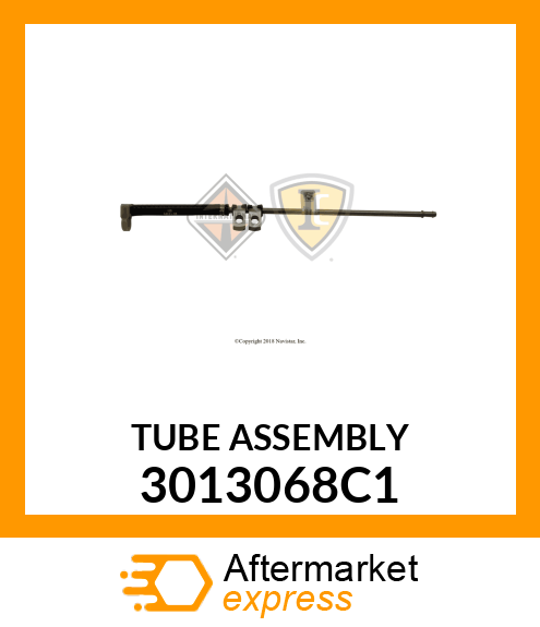 TUBE, RETURN COOLANT EXHAUST GAS RECIRCULATION VALVE 3013068C1