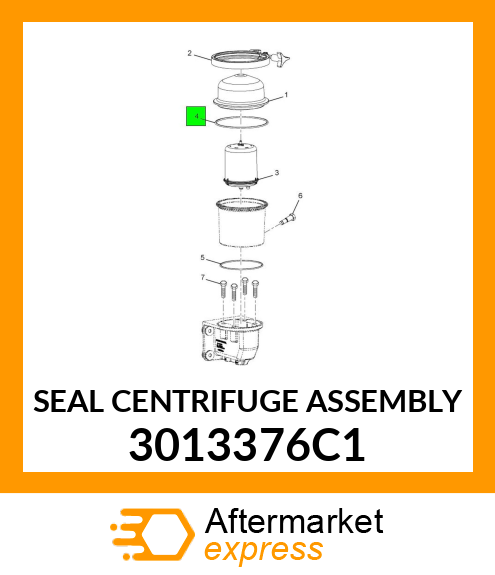 SEAL CENTRIFUGE ASSEMBLY 3013376C1