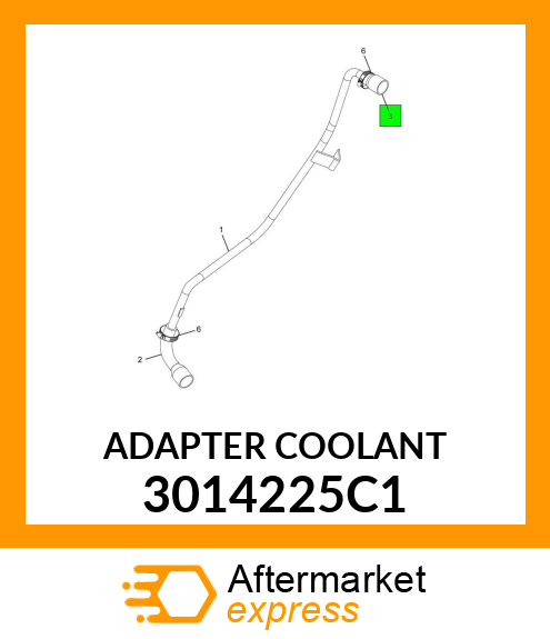 ADAPTER COOLANT 3014225C1