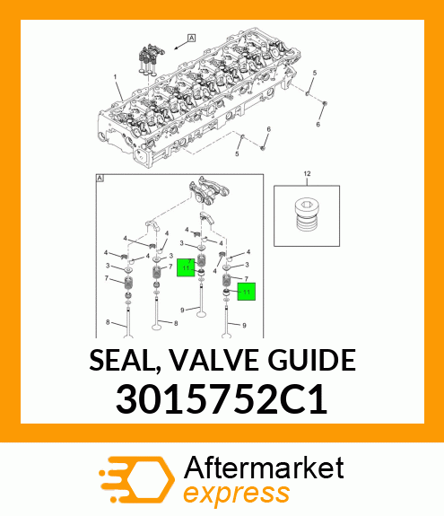 SEAL, VALVE GUIDE 3015752C1