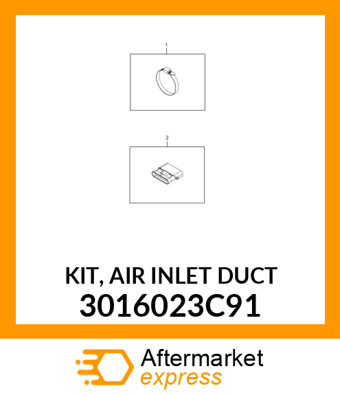 KIT, AIR INLET DUCT 3016023C91