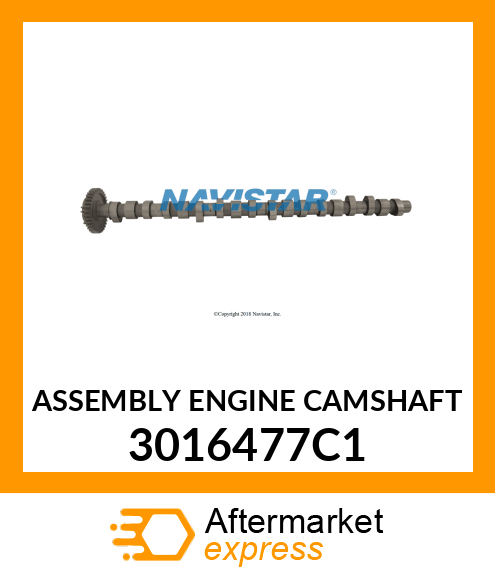 ASSEMBLY ENGINE CAMSHAFT 3016477C1