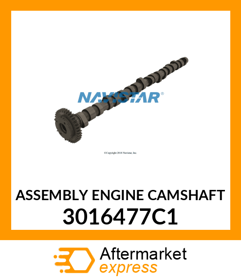 ASSEMBLY ENGINE CAMSHAFT 3016477C1