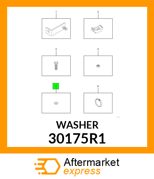 WASHER 30175R1