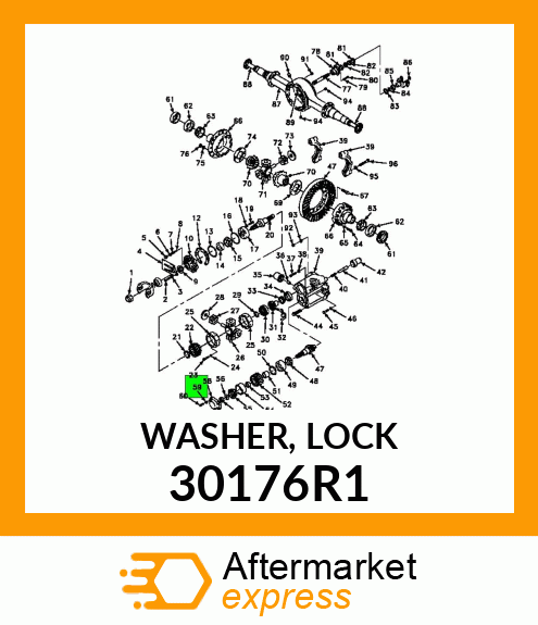 WASHER, LOCK 30176R1