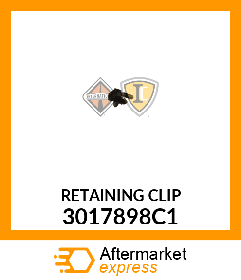 RETAINING CLIP 3017898C1