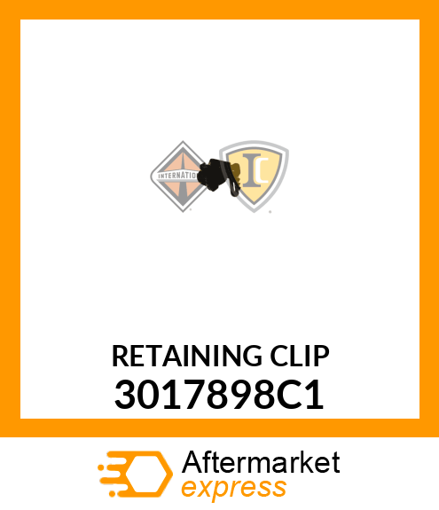 RETAINING CLIP 3017898C1