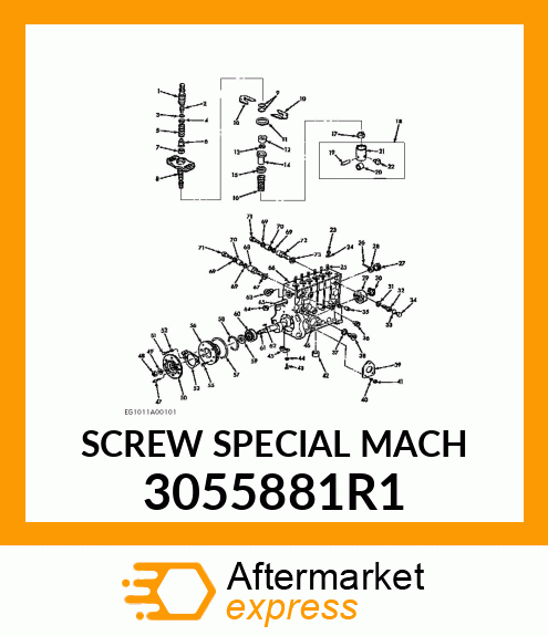 SCREW SPECIAL MACH 3055881R1