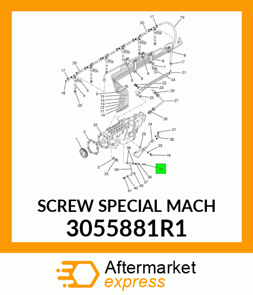 SCREW SPECIAL MACH 3055881R1