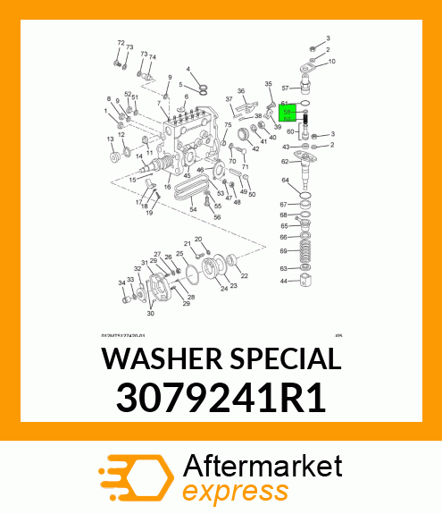 WASHER SPECIAL 3079241R1