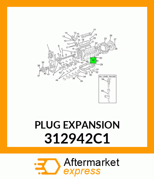 PLUG EXPANSION 312942C1