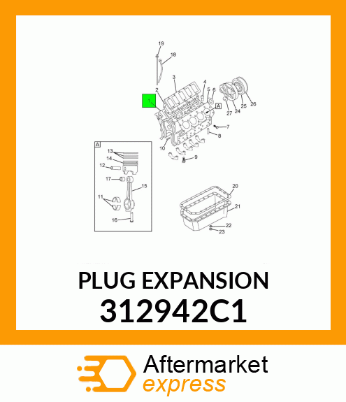 PLUG EXPANSION 312942C1