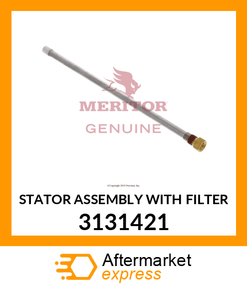 STATOR ASSEMBLY WITH FILTER 3131421