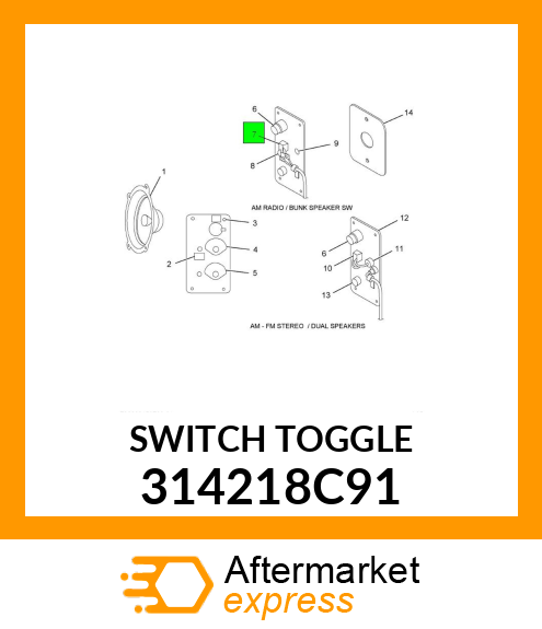 SWITCH TOGGLE 314218C91