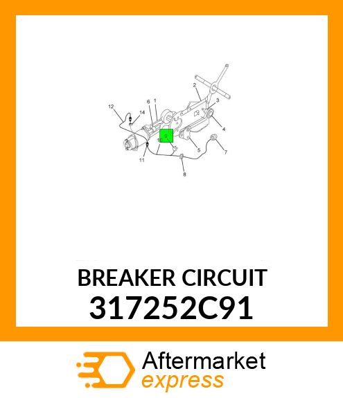 BREAKER CIRCUIT 317252C91