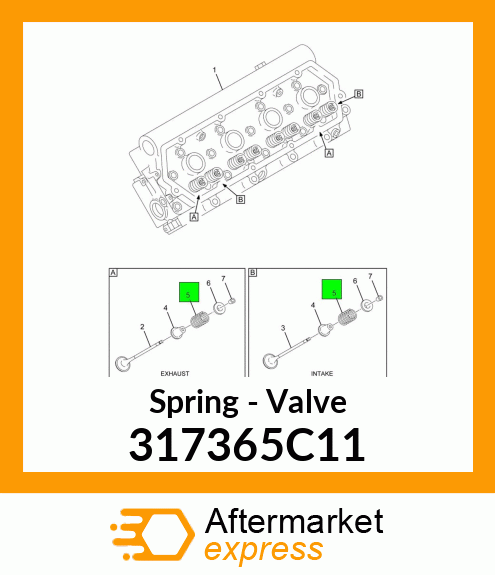 Spring - Valve 317365C11