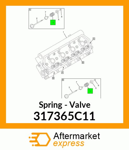 Spring - Valve 317365C11