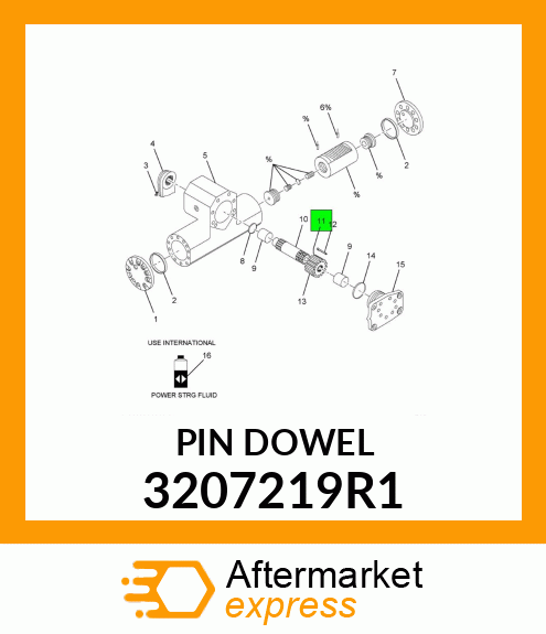 PIN DOWEL 3207219R1