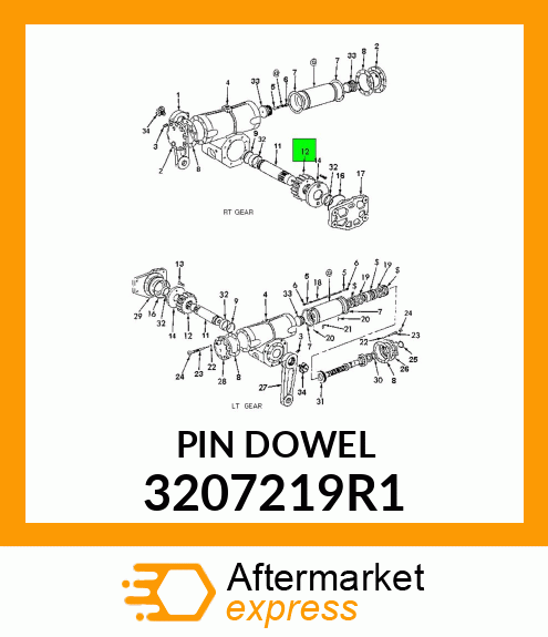 PIN DOWEL 3207219R1