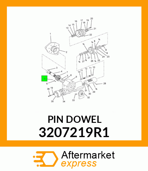 PIN DOWEL 3207219R1