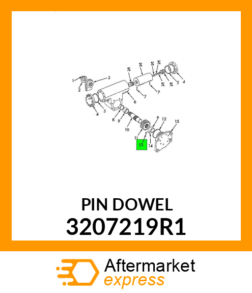 PIN DOWEL 3207219R1