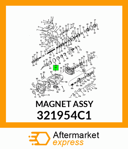 MAGNET ASSY 321954C1