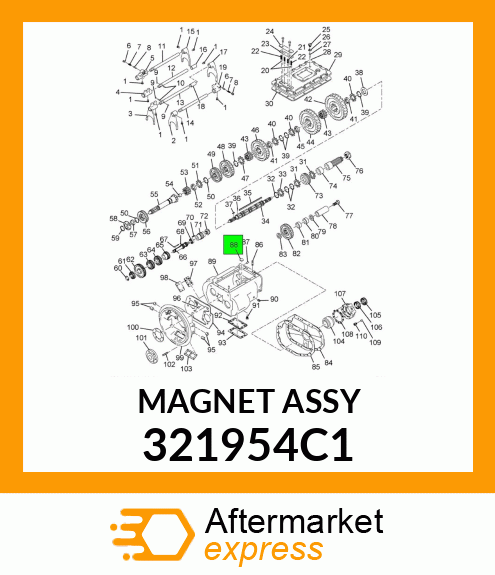 MAGNET ASSY 321954C1